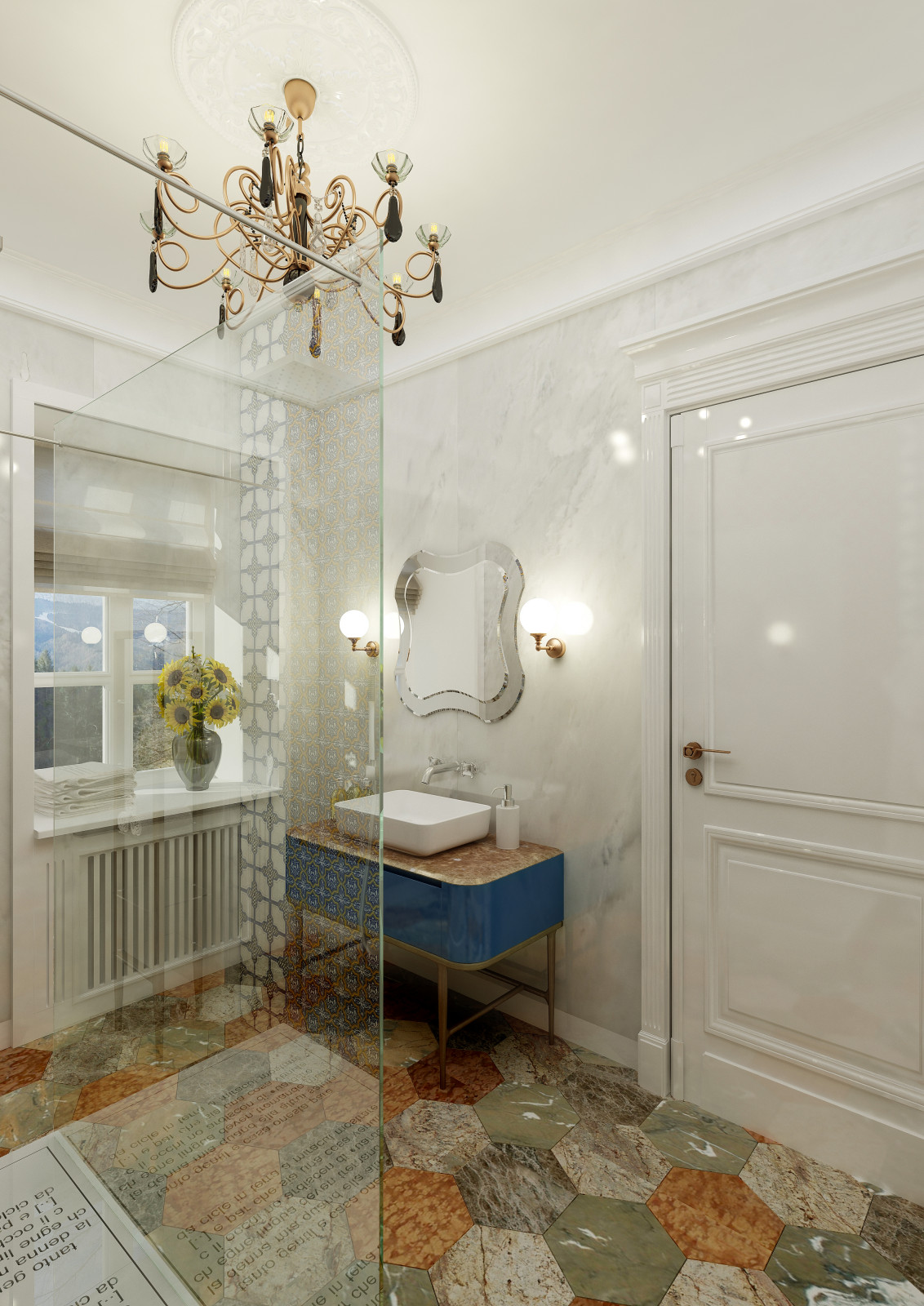 Интерьеры старинного дома 3200 кв метров в Австрии