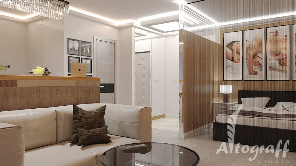 Однокомнатная квартира-студия