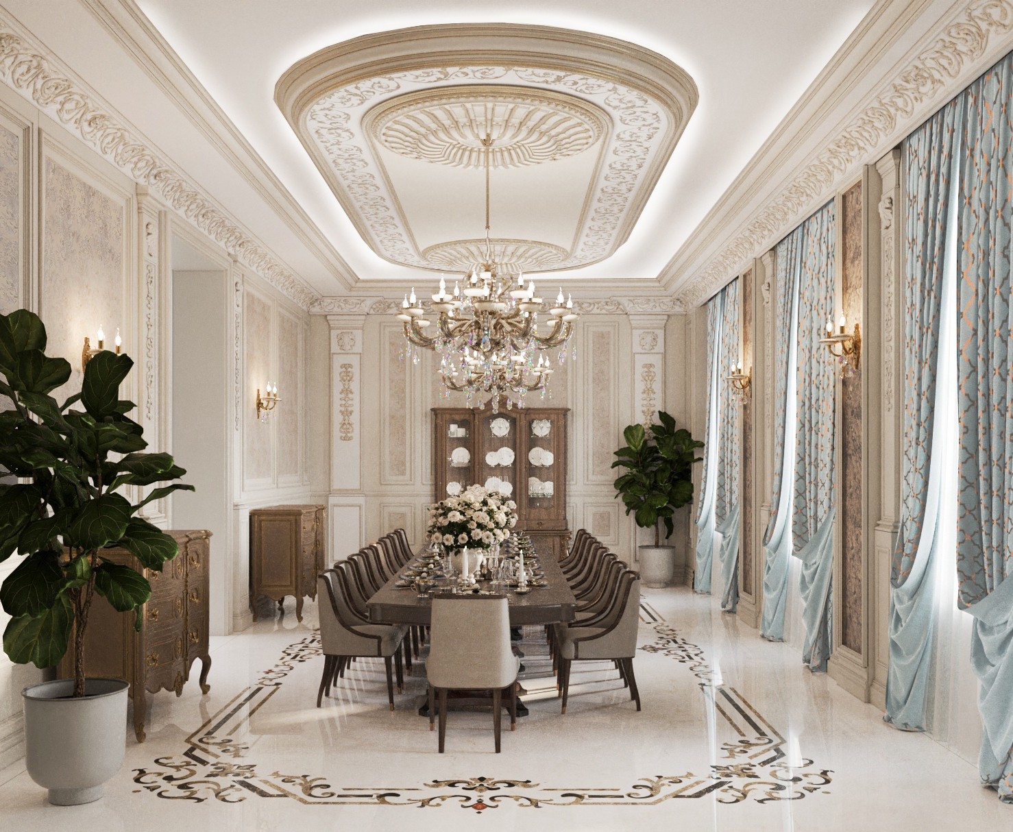 Обложка проекта: Дом "Х" в классическом стиле