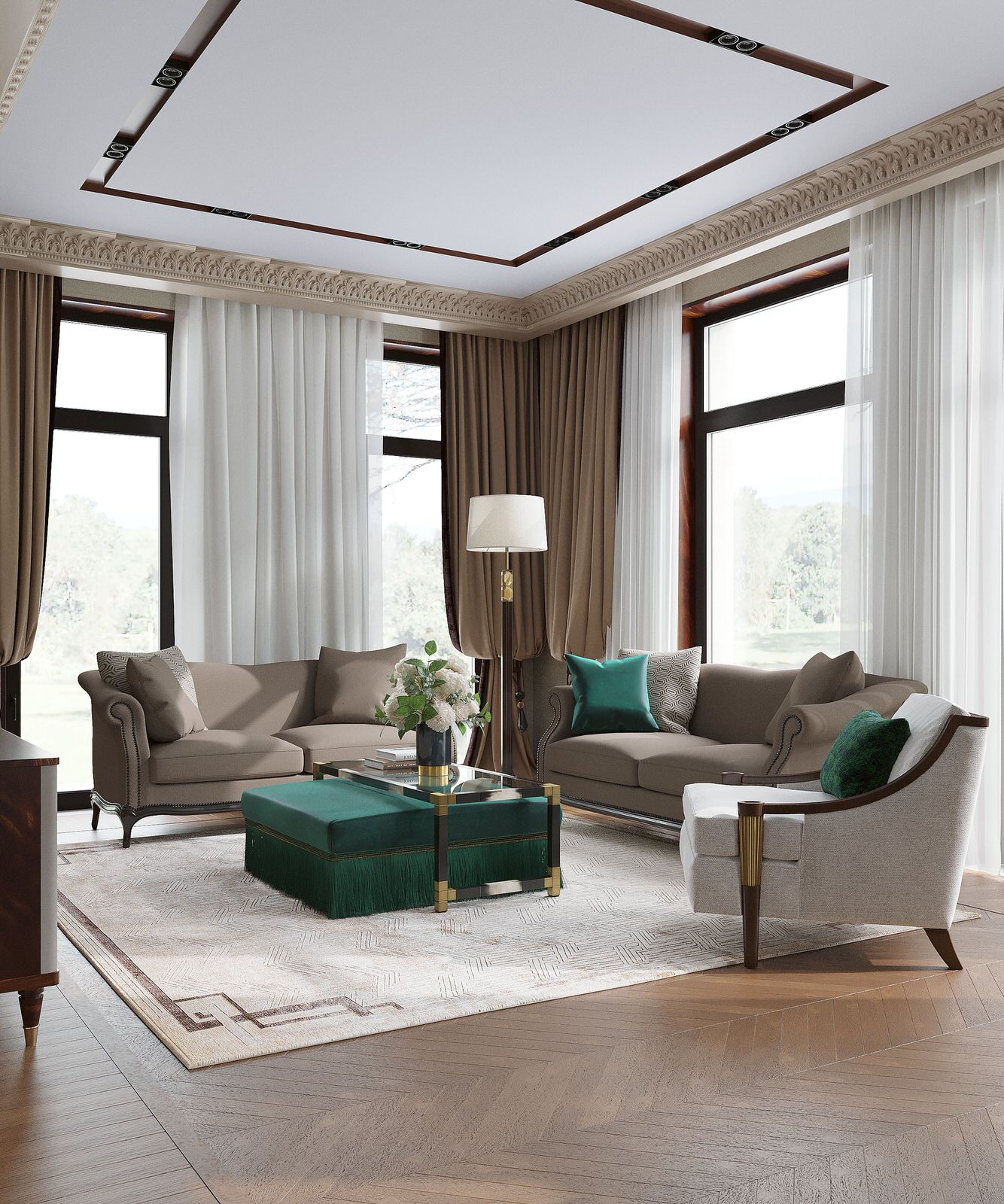 Дом в поселке «Петрово-Дальнее», 350 м²