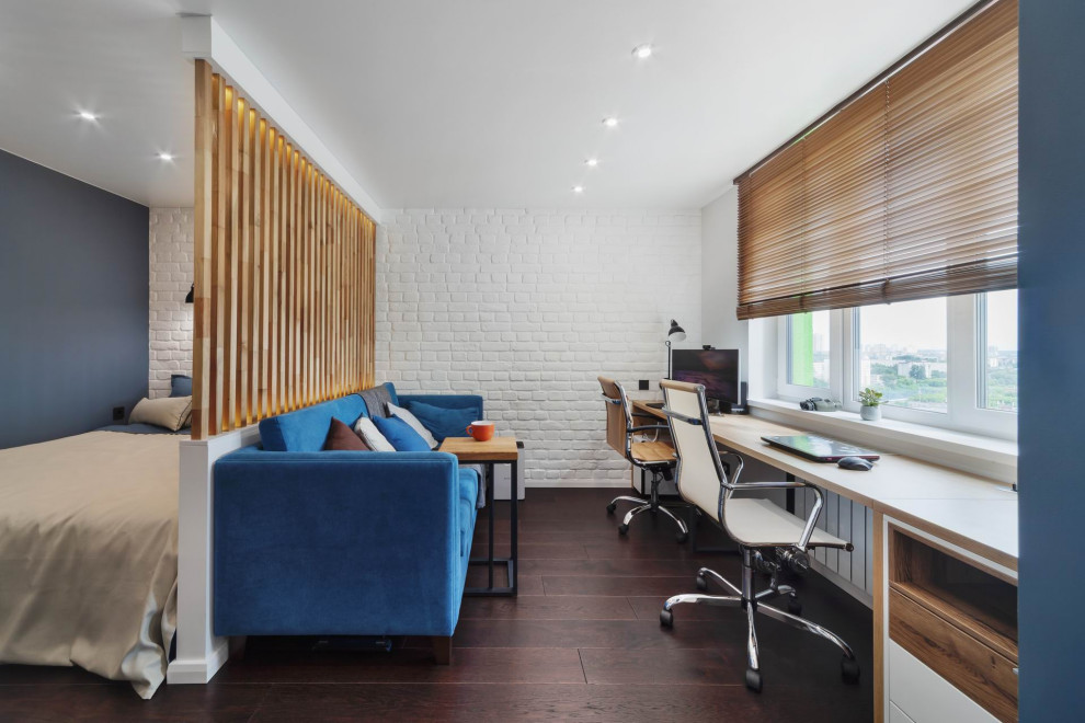 ЖК Малевич. Ремонт квартиры-студии в современном стиле в Екатеринбурге.