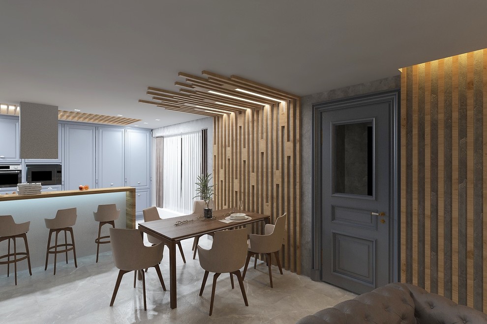 327 Дизайн проект частного дома в стиле Loft