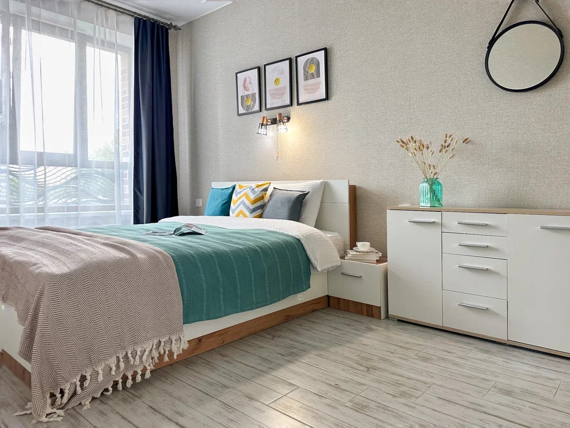 Хоумстейджинг квартиры для посуточной аренды в ЖК "Селигер Сити"