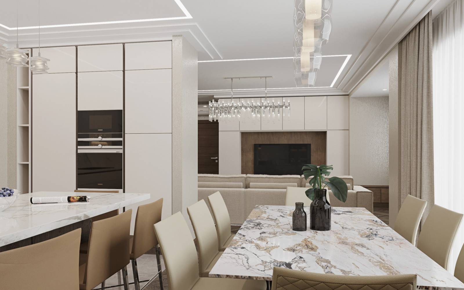 Квартира 118 м² в ЖК «Куйбышева, 26»