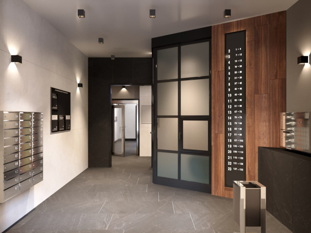 3d Визуализация мест общественного пользования в ЖК Прагма-Сити