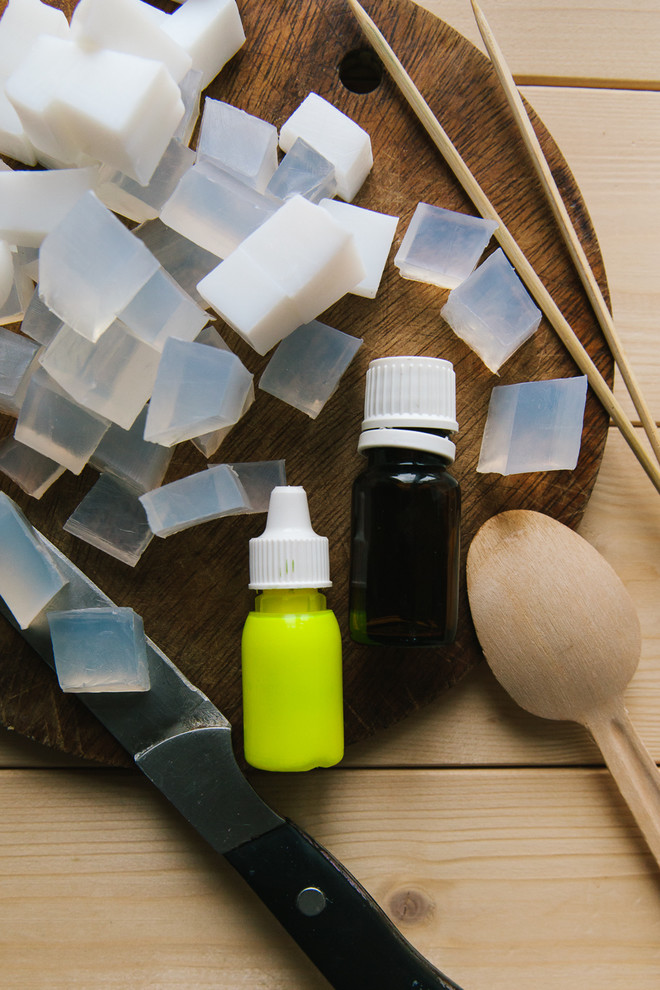 DIY: Новогоднее мыло-елочка ручной работы