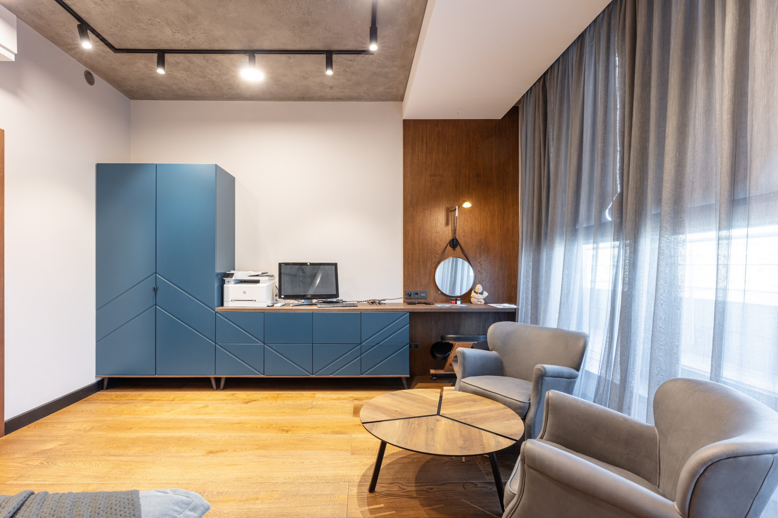 Пентхаус в стиле лофт реализация