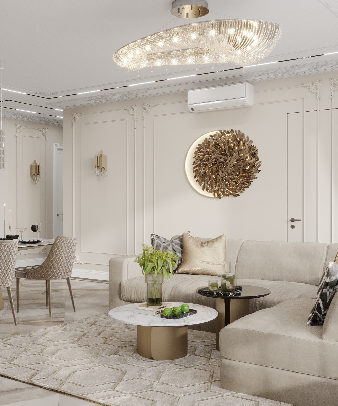 Дизайн интерьера квартиры в ЖК "Onyx Deluxe"
