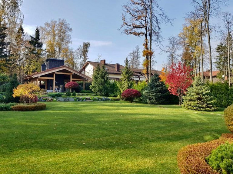 Современный ландшафтный дизайн.