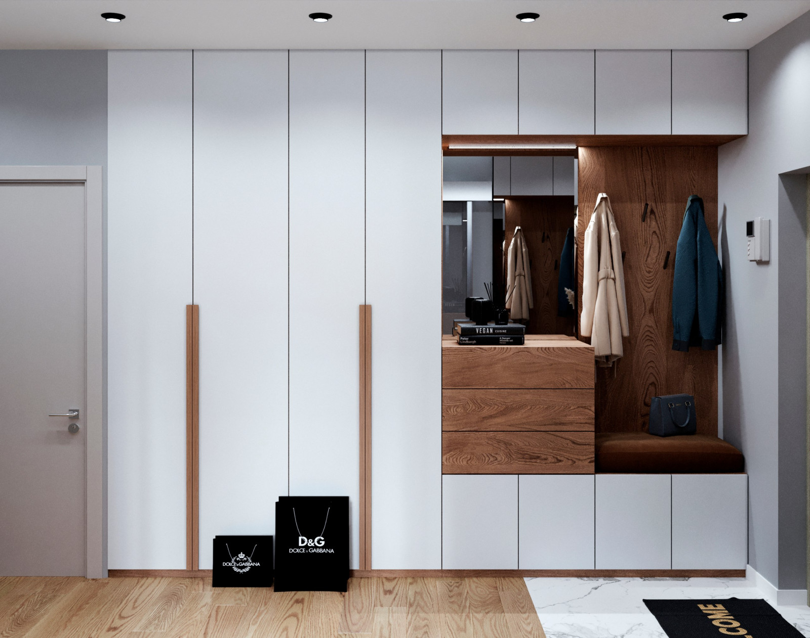 Обложка проекта: Western residence. Часть #1 Визуализации