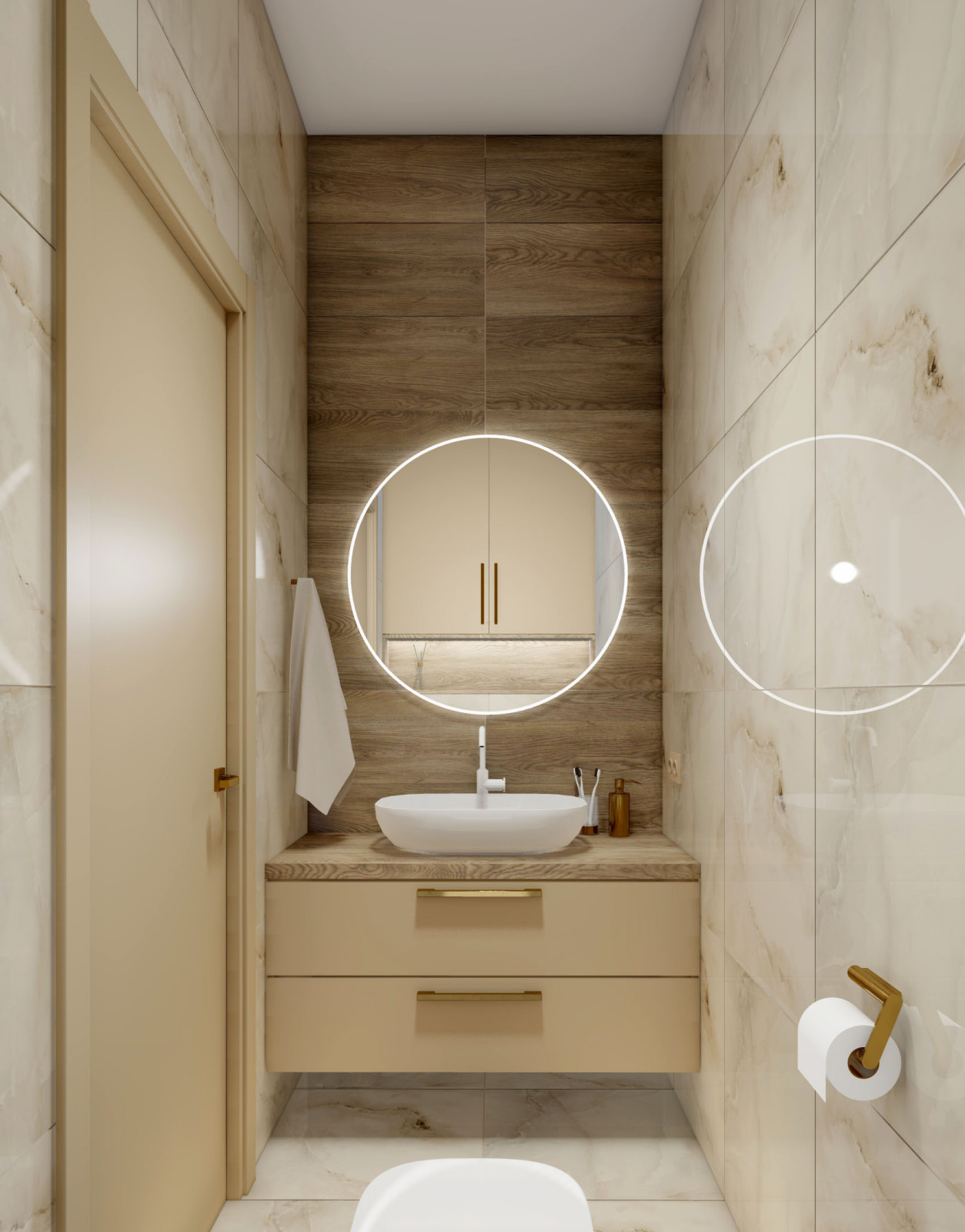 Дизайн-проект интерьера Гидроузловская