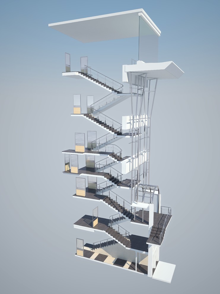 Обложка проекта: Лестница