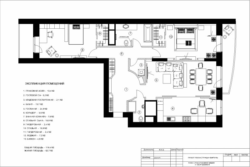 Квартира на Юго-Западе