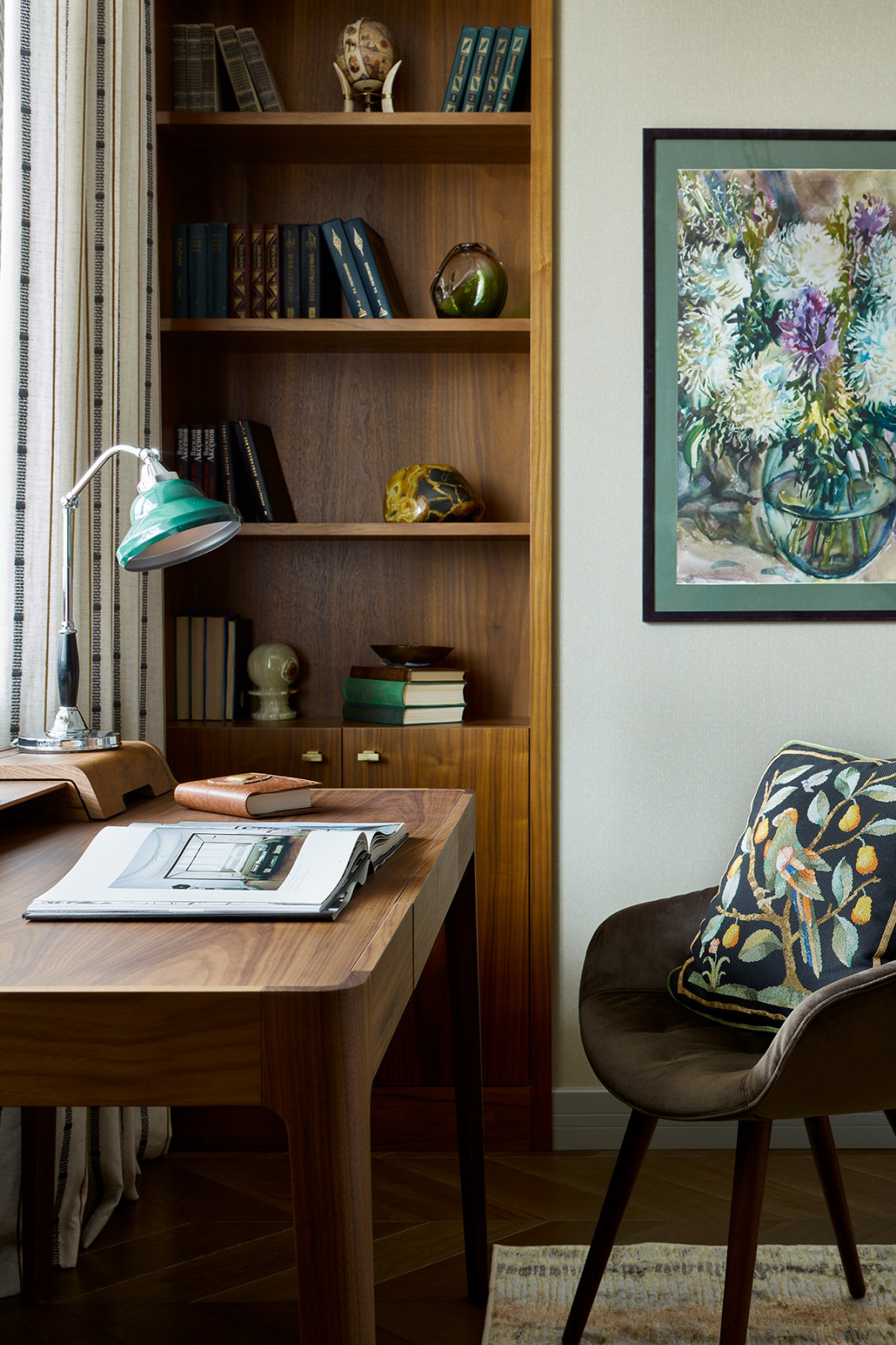 Houzz тур: Интерьер с мотивами 1960-х и деталями ар деко