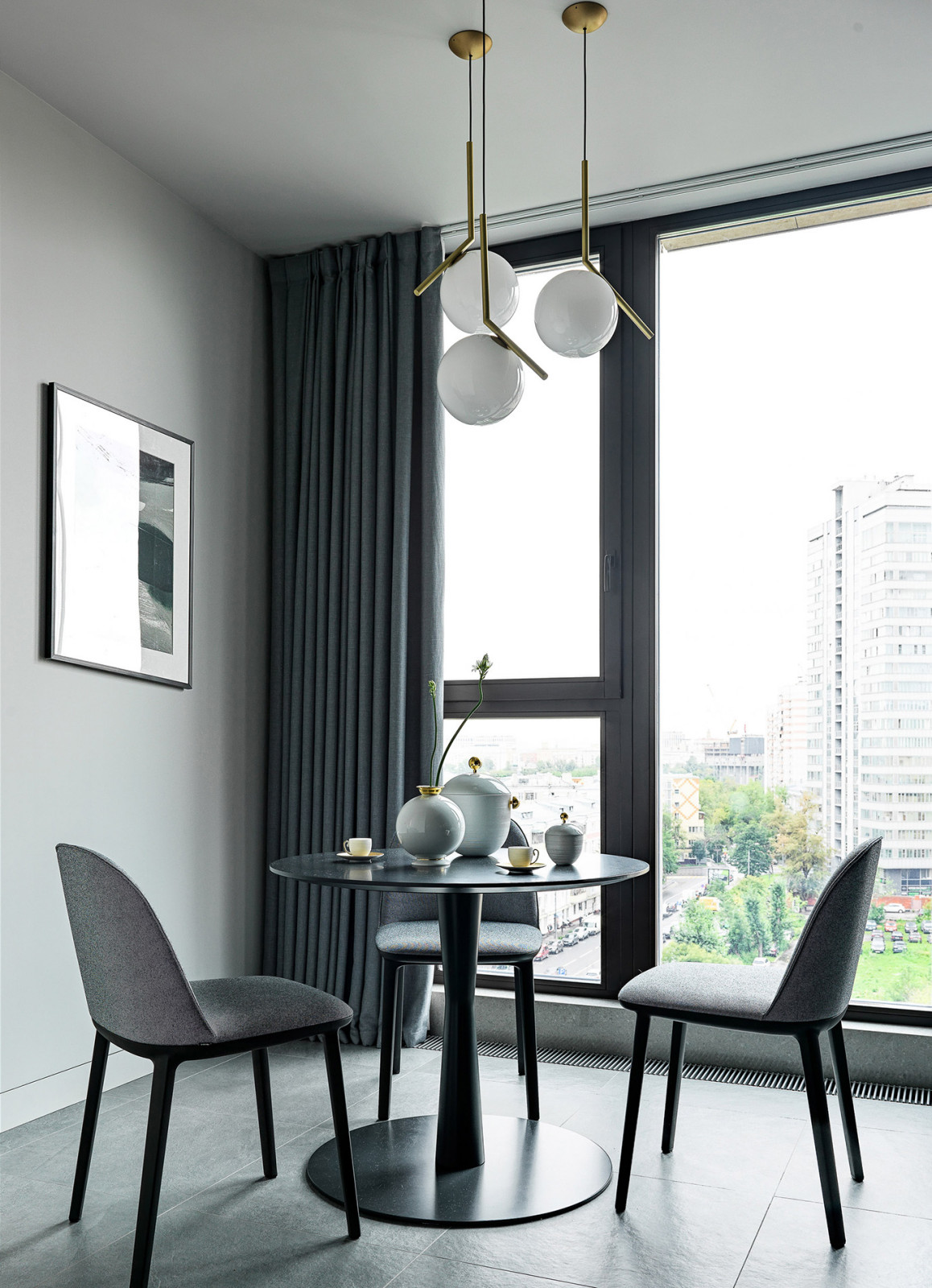 Apartment with a view of Moscow City