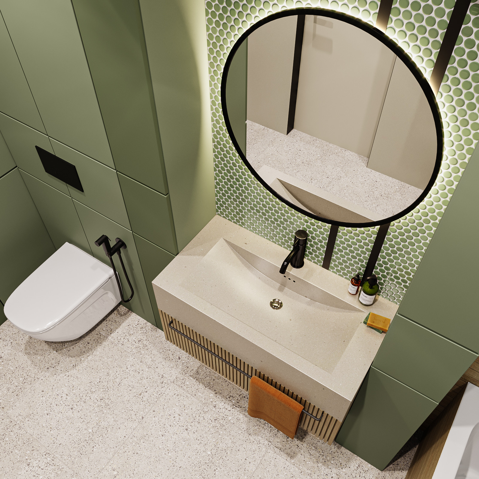 Дизайн-проект квартиры в ЖК Main House, 100 кв.м