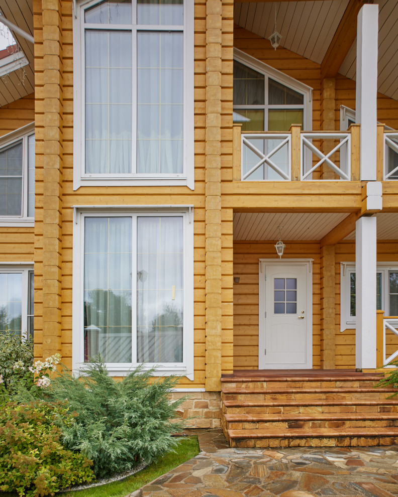 Загородный дом из бруса