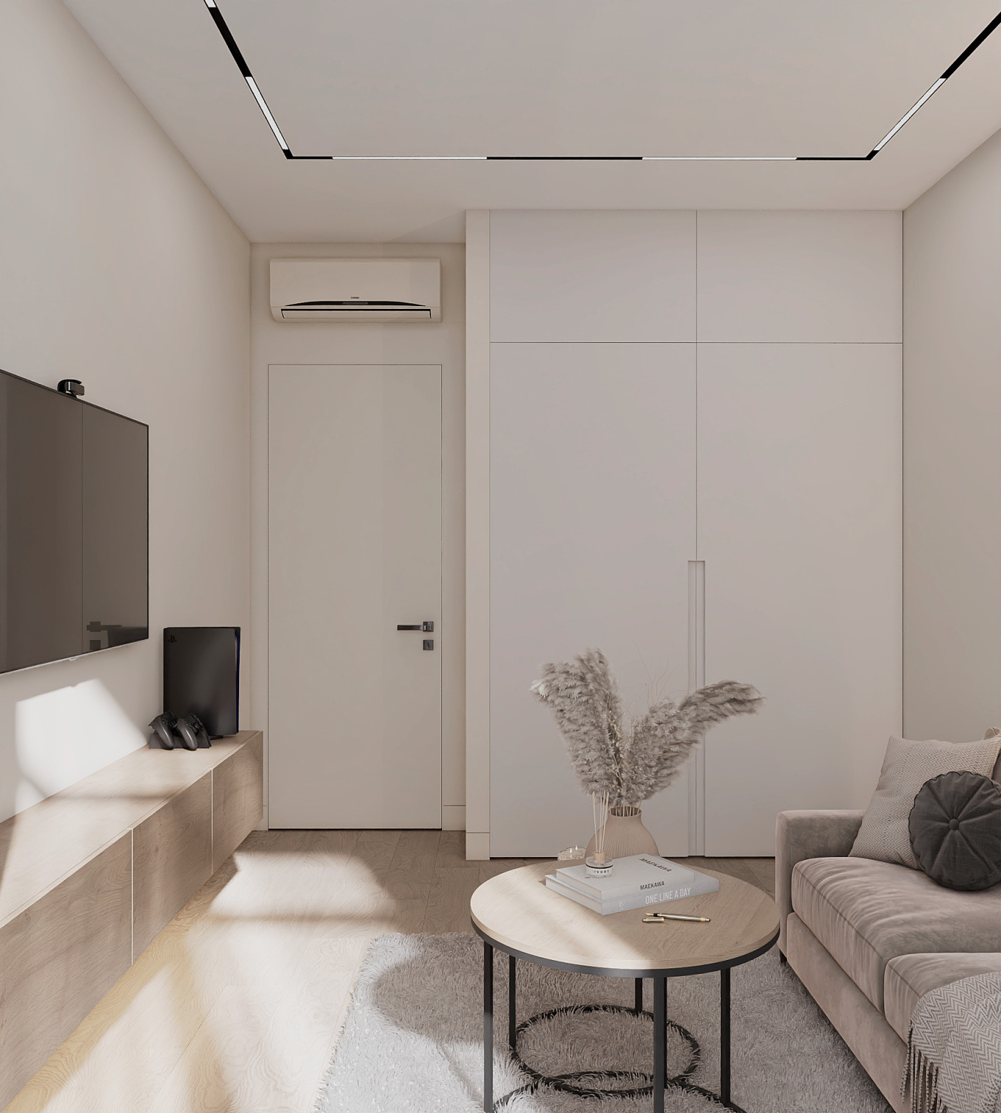 Дизайн проект Московской квартиры для семьи с сыном