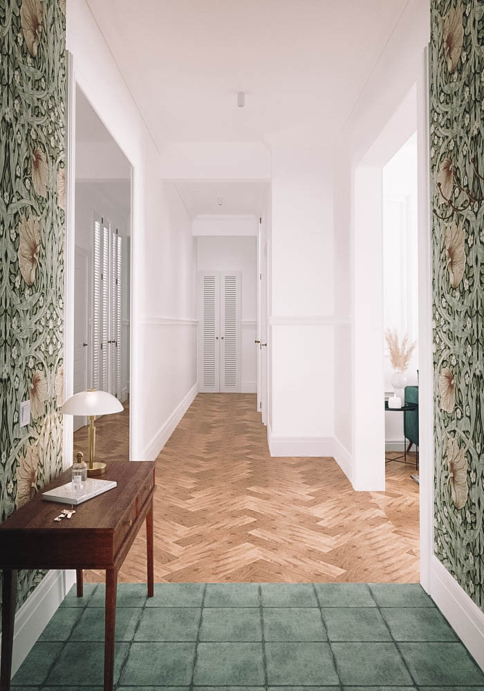 Интерьер в стиле mid-century modern