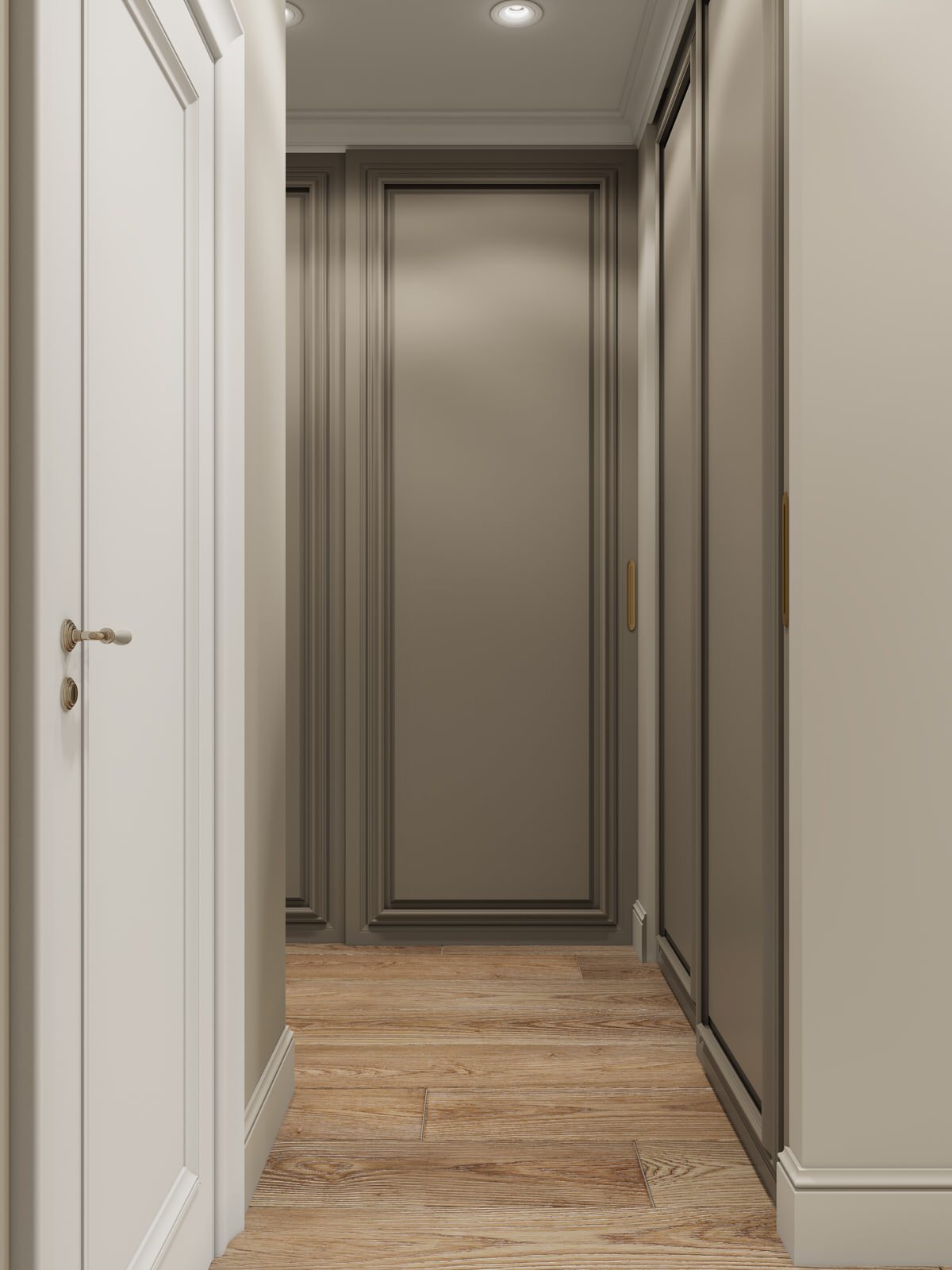 Двухуровневая квартира для пары со взрослым сыном