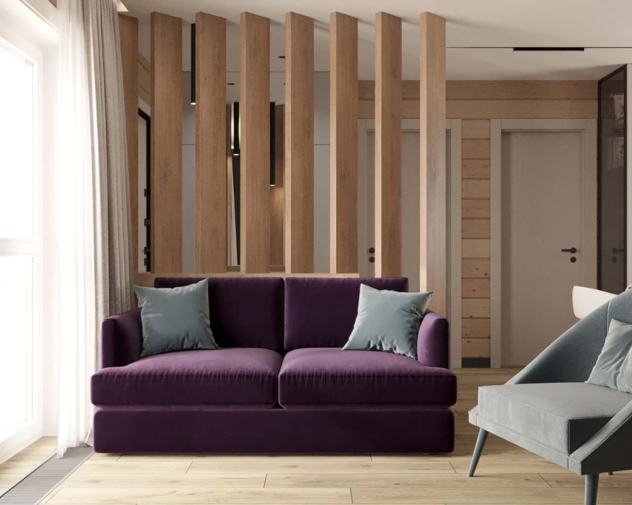 Дизайн-проект дома 60 кв.м.