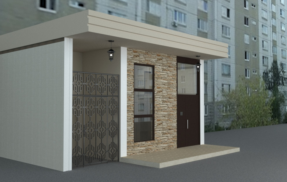 Обложка проекта: Визуализации подъезда в Печатниках