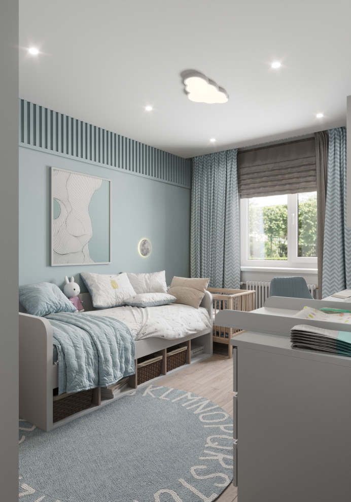 Обложка проекта: 3D-визуализация детской.1