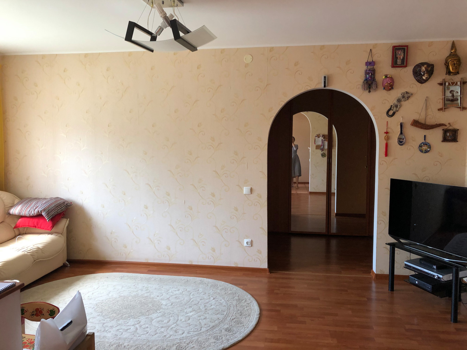 До и после: Таунхаус с гардеробной на месте кабинета