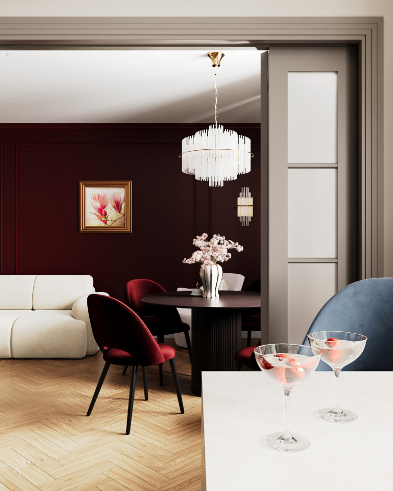 Элегантная квартира с нотками классики