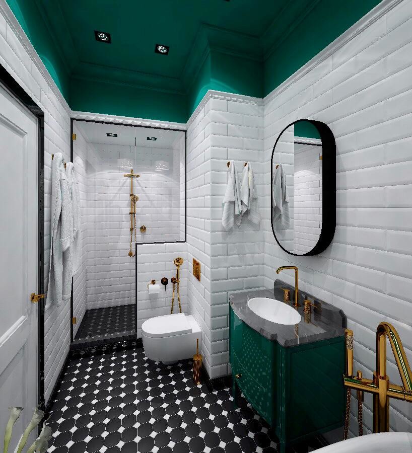 Жилая квартира для молодой пары, 90кв.м