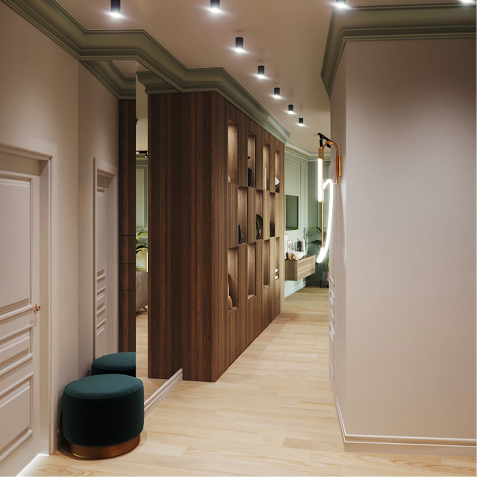 Дизайн квартиры 50 кв.м.