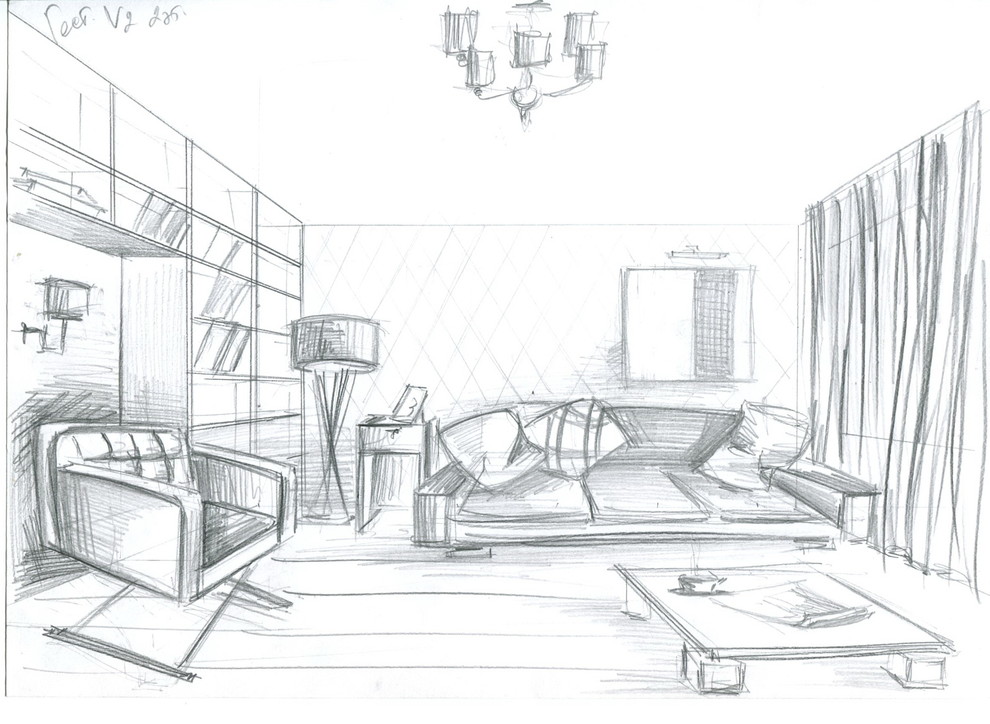 ручная графика, когда нет компютера под рукой