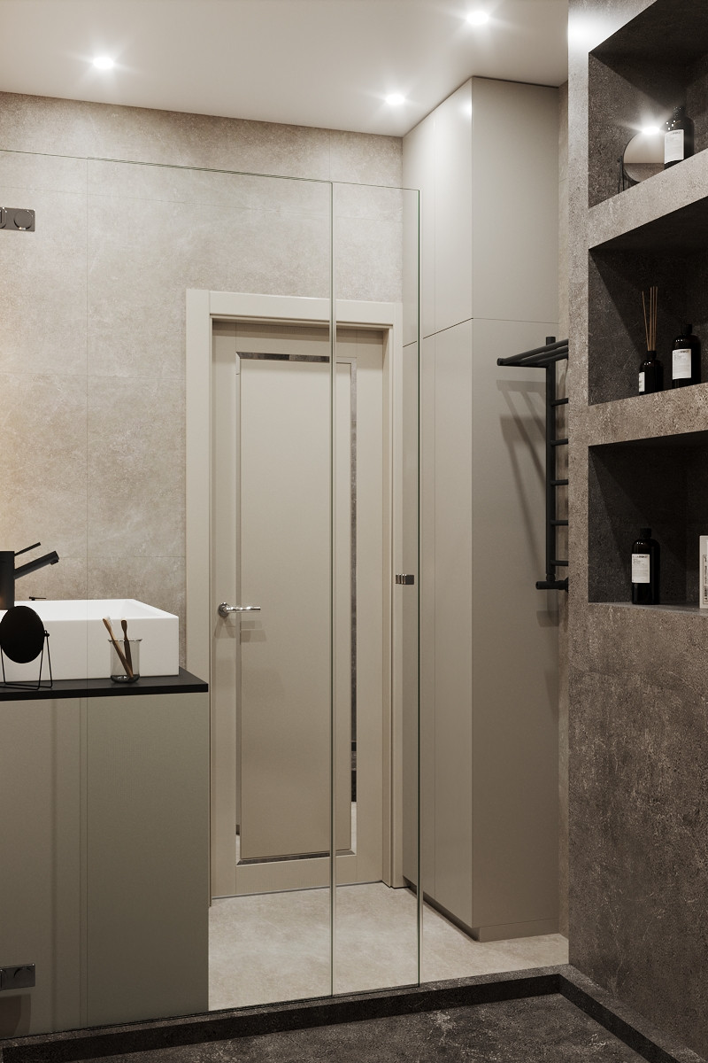 Проект 2х комнатной квартиры для молодой пары с детской для мальчика на вырост