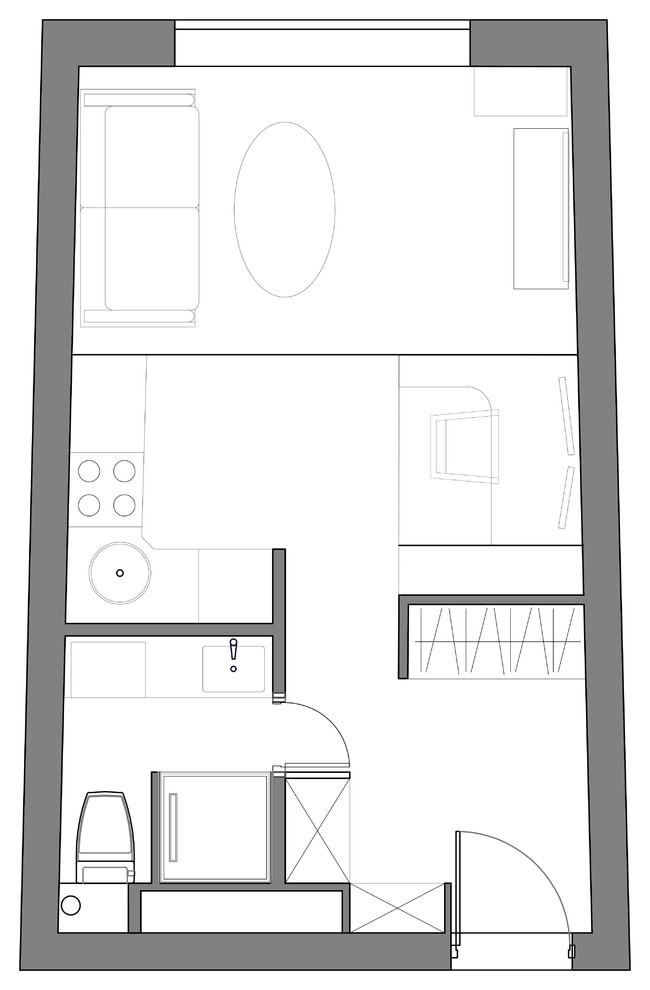 Studio 28m2