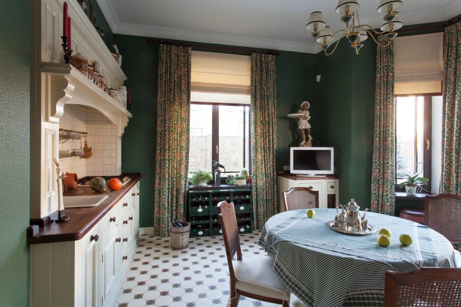 Houzz тур: Дом с английским настроением и музыкальной гостиной