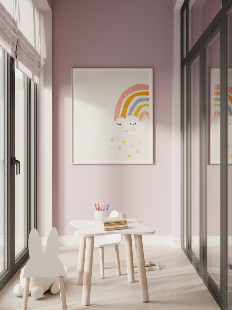 Обложка проекта: Элегантный дизайн квартиры для семьи с 2 детьми