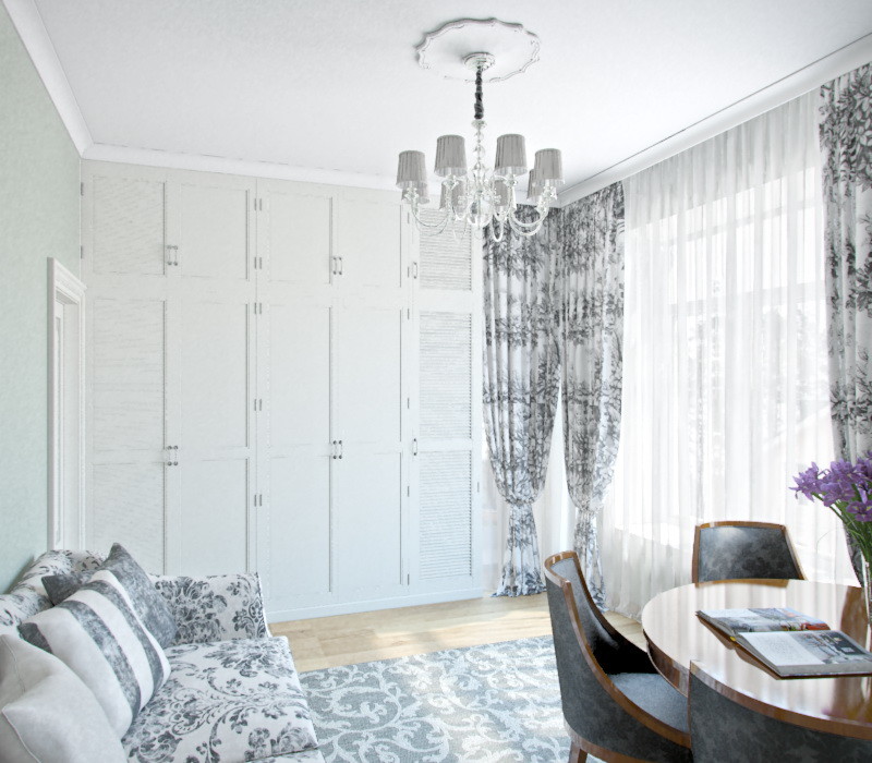 Проект загородного дома в стиле фьюжн.