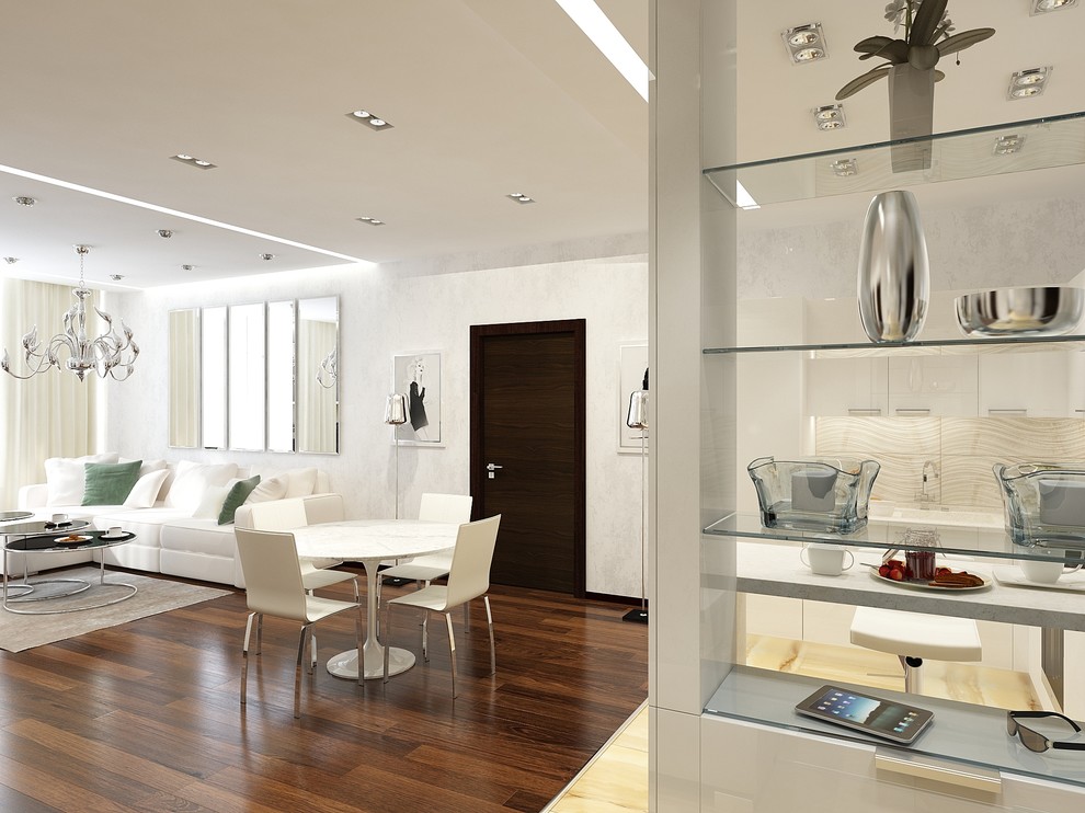 Luce Argento Apartment Interior in Modern Style