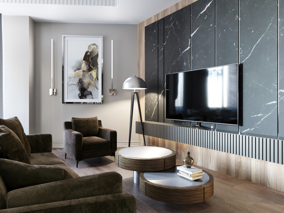 кухня-гостиная в частном доме в г. Чебоксары