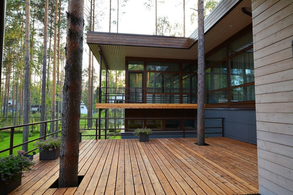 Фахверковый дом на Лемболовском озере