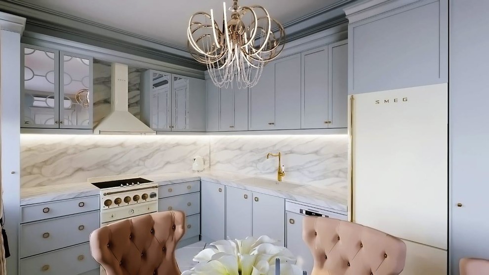 Проект трех комнатной квартиры в 100м2