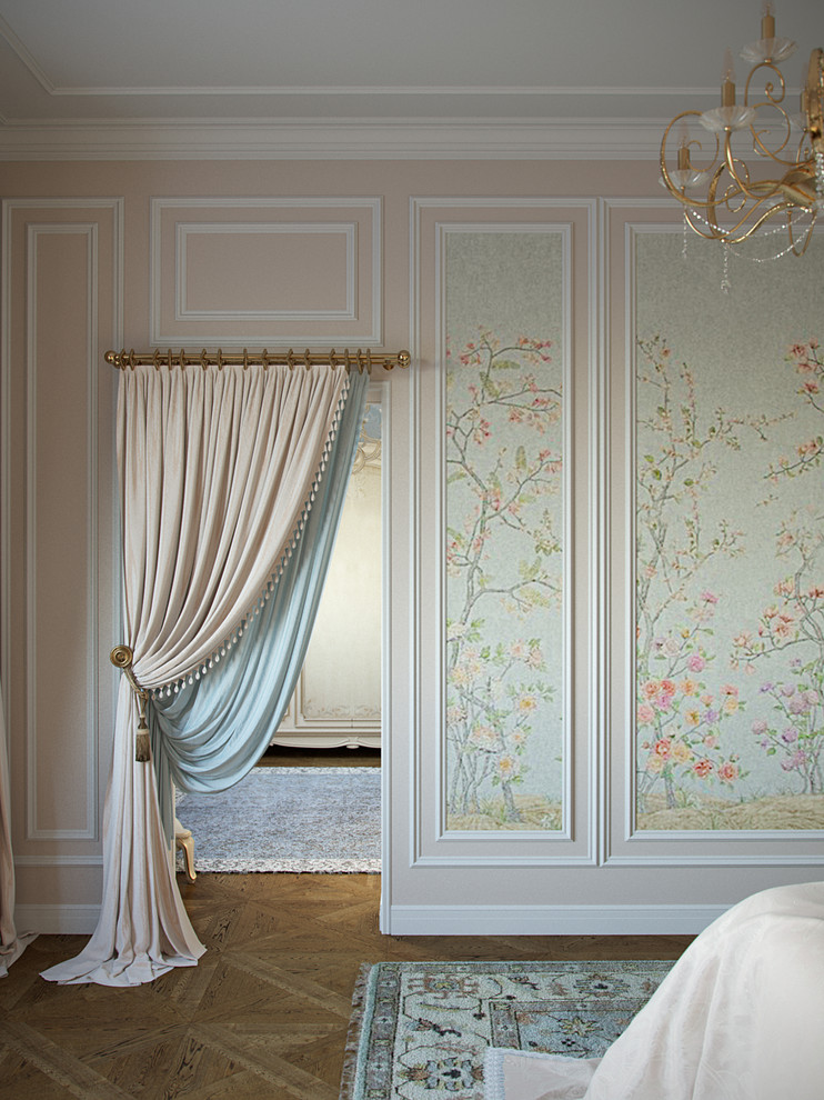 Дизайн спальни в пастельных тонах