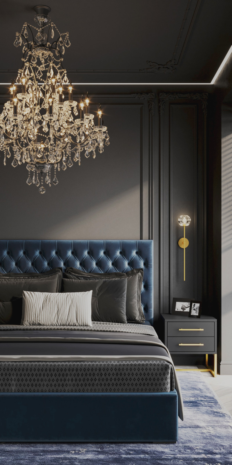 Интерьер, где царит ночь