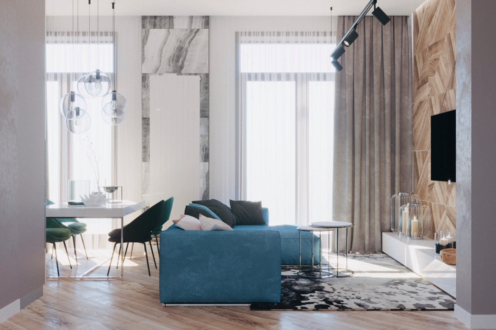 Квартира 90 м2 Ядринцевский Квартал г.Новосибирск