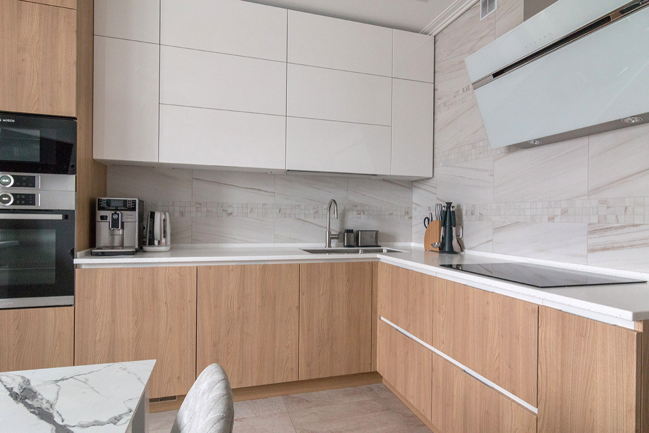 Дизайн четырехкомнатной квартиры в ЖК "Лучи".