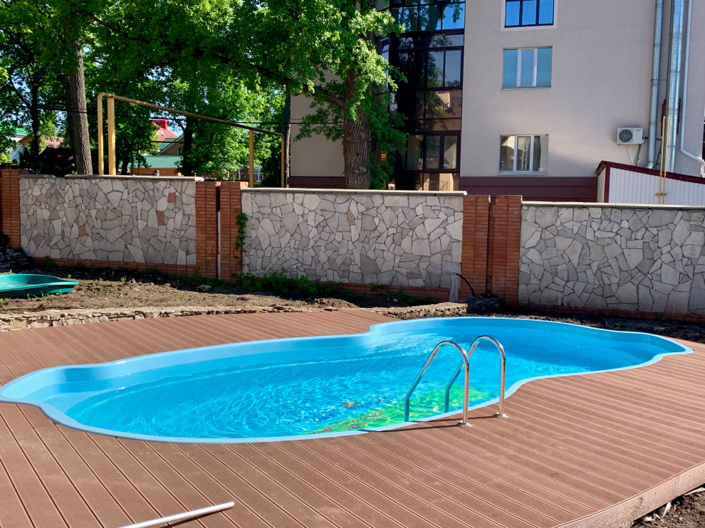 Обложка проекта: Уличный бассейн на 8-й просеке, г. Самара