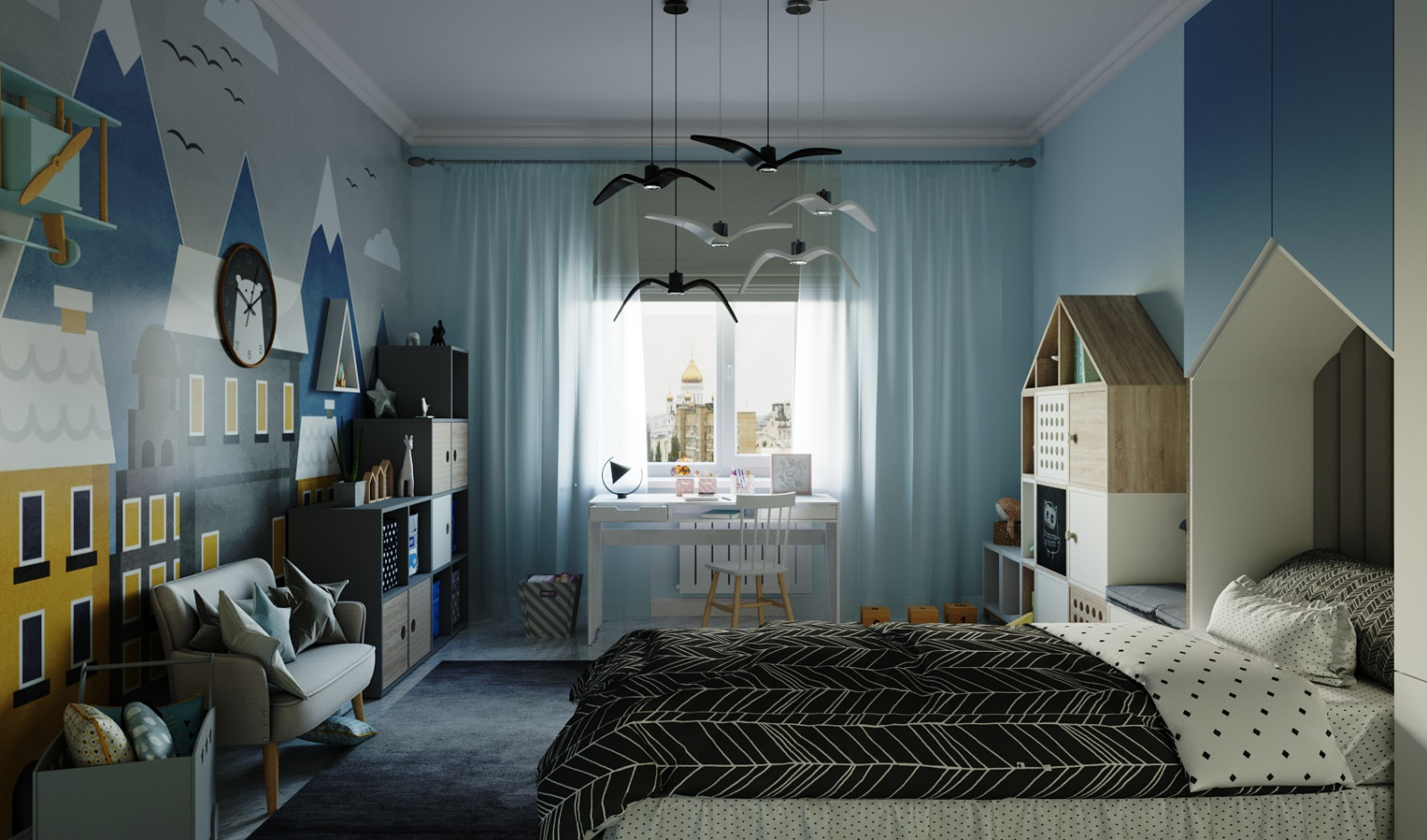 Детская комната для мальчика