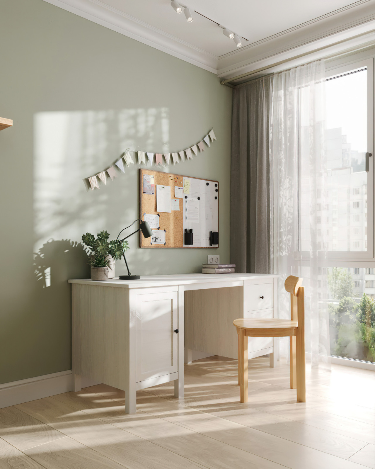 18. Clean 64 м². Детская