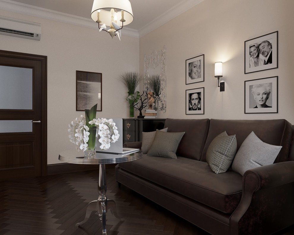 A Project of Interiors at private flat at Moscow (Stalinist House)