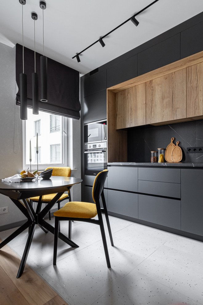 Дизайн проект для молодого человека, который предпочитает лаконичные интерьеры.